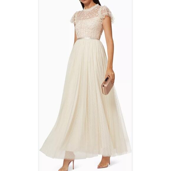 Needle & Thread Giselle Bodice Dress Sz US 12 - Picture 1 of 12